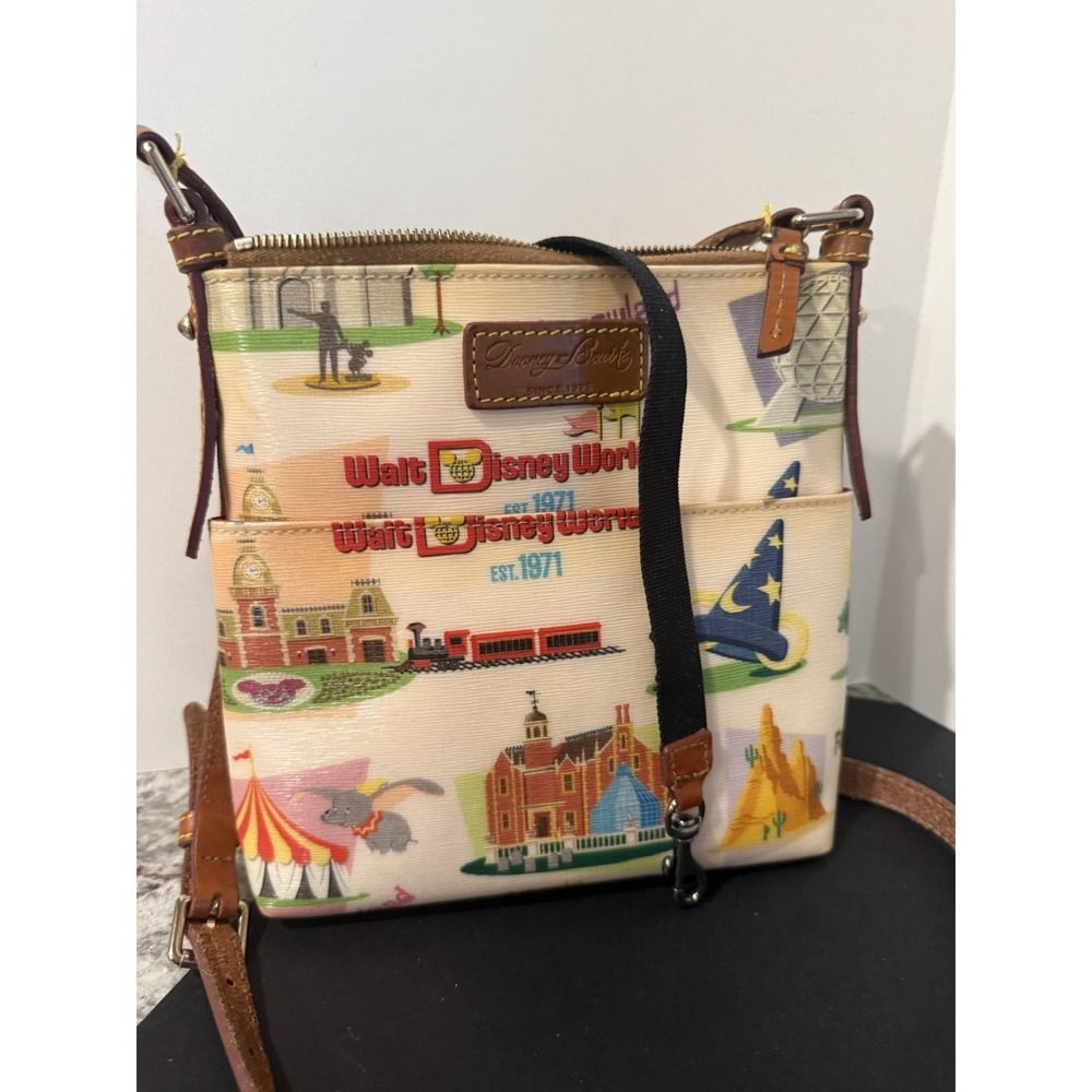 Disney World Dooney & Bourke RETRO Crossbody Handbag 9x8x2 - Picture 8 of 15